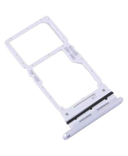 Genérico Bandeja SIM Compatible para Samsung Galaxy A34 5G Silver Plata Gris Tarjeta