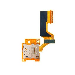 Lector de tarjetas SIM ranura bandeja soporte cable Flex para HTC One M9
