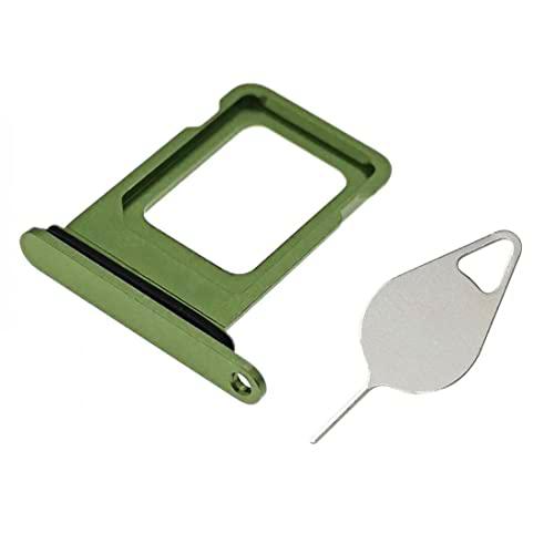 OnlyTech - Bandeja de la Tarjeta SIM de Repuesto para iPhone 13 Mini Verde