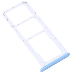 Genérico Bandeja SIM Compatible para OPPO A17 Azul Intenso Tarjeta Lateral Repuesto