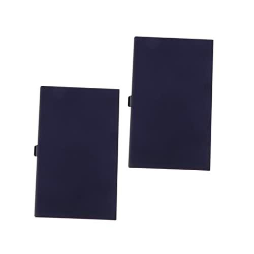 ZUNOXAZ Soporte para Tarjeta Sim y Bolsa para Chip Negro De Aluminio