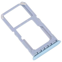 Genérico Bandeja SIM Compatible para OPPO A96 4G Azul Atardecer Tarjeta Lateral Repuesto