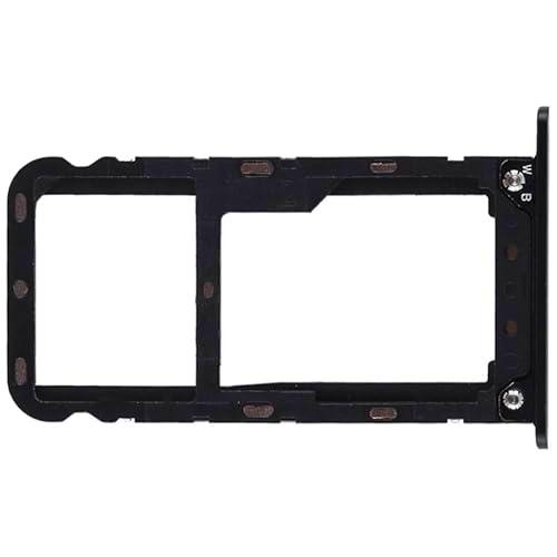 Genérico Bandeja SIM para XIAOMI REDMI 5 Plus Adaptador Micro Soporte SD Tarjeta Negra