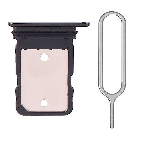 iReplaceParts - Junta de goma de repuesto para bandeja SIM con bandeja SIM compatible con Google Pixel 6 Pro (negro)