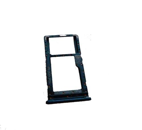 Bandeja compatible con Motorola Moto G34 5G XT2363-2 Try Tray ranura para tarjeta SIM 1 + ranura SIM 2 o zapata para lector de memoria Micro SD azul