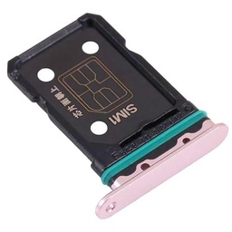 Genérico Bandeja SIM Compatible para OPPO Find X3 Neo Plata Oro Repuesto Tarjeta Lateral