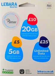 Lebara - Tarjeta SIM - Paquete al por menor Pathfinder
