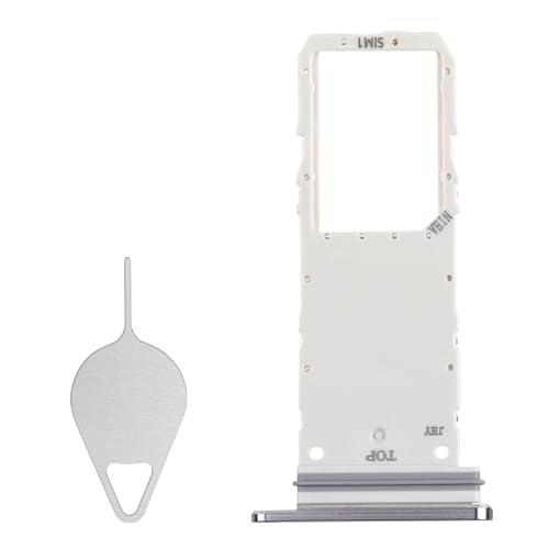 BESJMYT Bandeja de repuesto para tarjeta SIM Samsung Galaxy Note20 5G (versión SIM única) Mystic Black Card Tray Slot Holder adaptador con eyector de aguja para Note 20 5G SM-N981U SM-N981U1