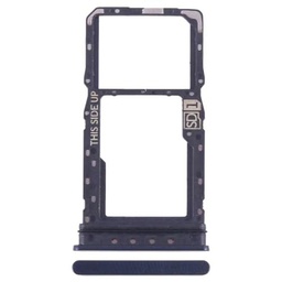 Repuesto compatible con Motorola Moto G 5G 2023 XT2313-4 XT2313-6 XT2313-3 Carro bandeja soporte adaptador ranura porta tarjeta carro para tarjeta SIM + compartimento memoria Micro SD (negro)
