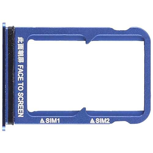 Desconocido Bandeja SIM para XIAOMI MI 8 MI8 Adaptador Micro Soporte Porta SD Tarjeta Azul