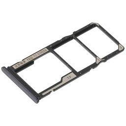 Genérico Bandeja SIM Compatible para XIAOMI REDMI 10C Tarjeta Lateral SD Gris Grafito