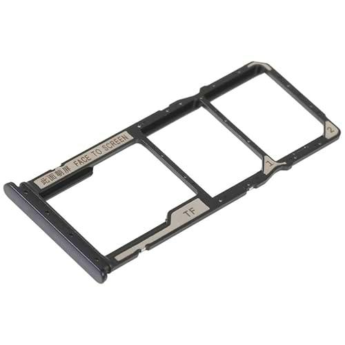 Genérico Bandeja SIM Compatible para XIAOMI REDMI 10C Tarjeta Lateral SD Gris Grafito