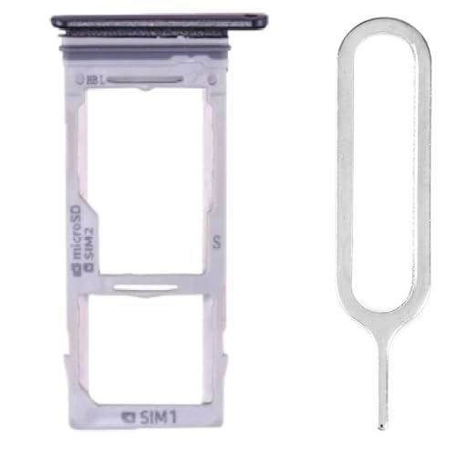 iReplaceParts - Bandeja SIM de repuesto compatible con Samsung Galaxy S9 (SM-G960) y S9 Plus (SM-G965)