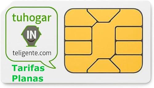 Tarjeta SIM Multiformato Tarifa Plana Datos+Llamadas Ilimitadas | SIN permanencia | para Móviles