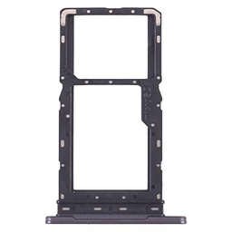 HDZ ATYJJ Bandeja de Tarjeta SIM + Bandeja de Tarjeta SIM/Bandeja de Tarjeta Micro SD para Samsung Galaxy Tab A8 10.5 2021 SM-X200/X205 (Color : Black)