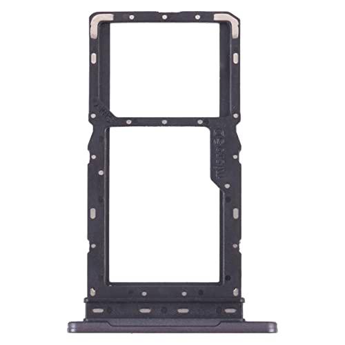 HDZ ATYJJ Bandeja de Tarjeta SIM + Bandeja de Tarjeta SIM/Bandeja de Tarjeta Micro SD para Samsung Galaxy Tab A8 10.5 2021 SM-X200/X205 (Color : Black)