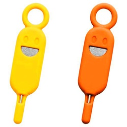 2 fundas para tarjetas SIM, para guardar agujas SIM