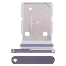 Repuesto compatible con Samsung Galaxy A56 SM-A566B A566B Try Tray Bandeja alojamiento Porta Tarjeta Dual SIM Card SIM 1 + Ranura SIM 2 Lector (Awesome Graphite)