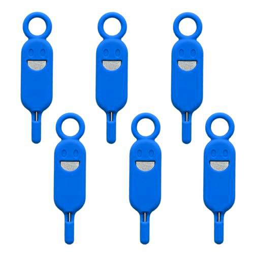 Lilaly Juego de 6 herramientas de extracción de tarjeta SIM