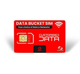 Scancom Construye tu propia tarjeta SIM de datos: elige una combinación de cubo de datos entre EE