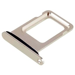 Genérico Bandeja SIM Compatible para Apple iPhone 14 / Plus Blanco Estrella Repuesto