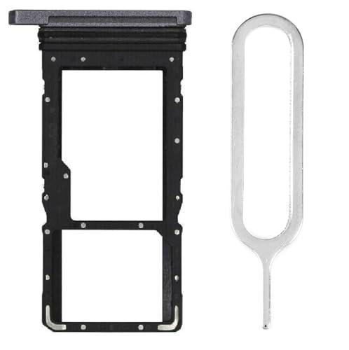 iReplaceParts - Junta de goma de repuesto para bandeja SIM doble con bandeja SIM para Samsung Galaxy Tab A7 (10.4 pulgadas) 2020 SM-T500 SM-T505 (gris)