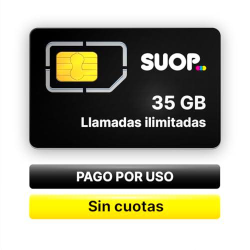 Tarjeta SIM prepago con 35 GB y Llamadas ilimitadas