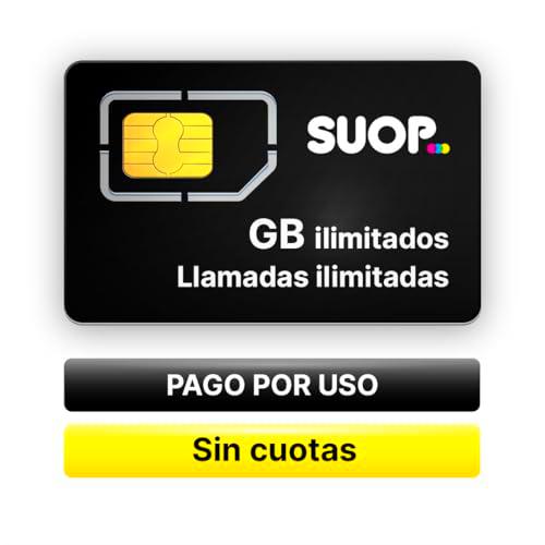 Tarjeta SIM prepago con Datos ilimitados y Llamadas