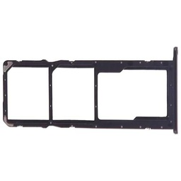 Genérico Bandeja SIM Tarjeta Micro SD Compatible para Huawei Y6 Prime 2019 Honor 8A Negro