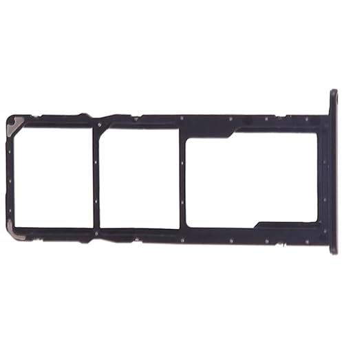 Genérico Bandeja SIM Tarjeta Micro SD Compatible para Huawei Y6 Prime 2019 Honor 8A Negro