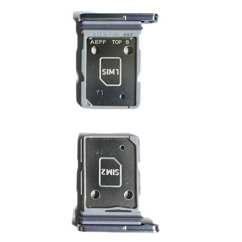 YuYue Electronic Reemplazo de Ranura SD de Soporte de Bandeja de Tarjeta SIM 2X Compatible con Samsung Galaxy A56 5G A566 (Gris Claro)