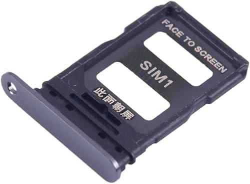 Repuesto compatible con Xiaomi 14 23127PN0CC 23127PN0CG Try Try Tray Bandeja alojamiento Porta Tarjeta Dual SIM Card Sim 1 + Ranura SIM 2 Try Tray (Negro)