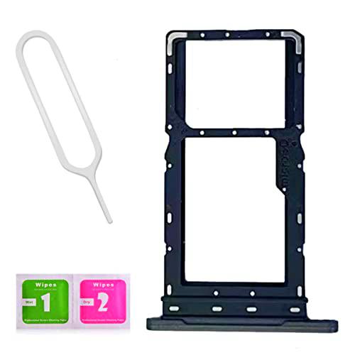 LNONLS Soporte de ranura para tarjeta SIM de repuesto para Samsung Galaxy Tab A8 LTE de 10.5 pulgadas SM-X200 X205 con bandeja para tarjetas SD y bandeja de tarjeta SIM