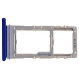 Bandeja SIM para Samsung Galaxy Note 10 Lite 1 SIM Adaptador Tarjeta Azul