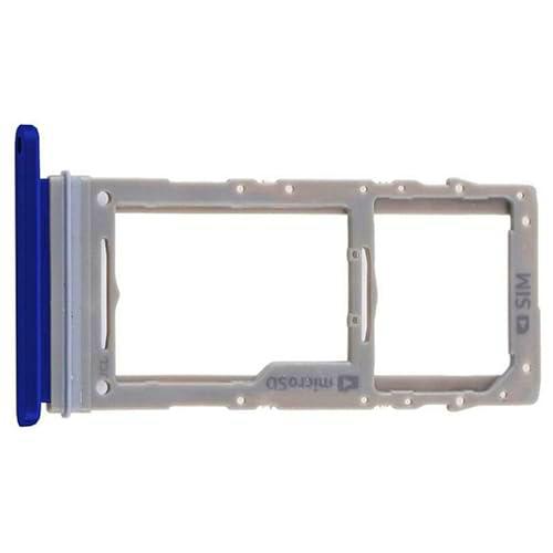 Bandeja SIM para Samsung Galaxy Note 10 Lite 1 SIM Adaptador Tarjeta Azul