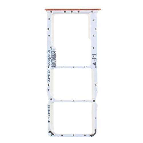 Bandeja de tarjeta SIM doble con ranura para tarjeta micro SD reemplazo para Huawei Y9 2018 plata disfrutar 8 Plus FLA-AL10 FLA-AL00 FLA-LX1 FLA-LX2
