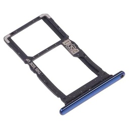 Genérico Bandeja SIM Compatible para Motorola One Hyper Tarjeta SD Azul Oceano Profundo