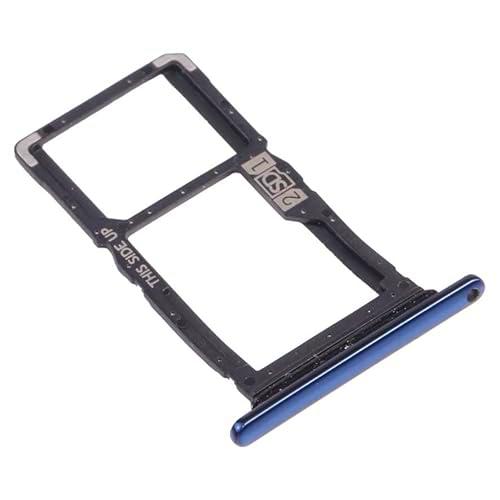 Genérico Bandeja SIM Compatible para Motorola One Hyper Tarjeta SD Azul Oceano Profundo