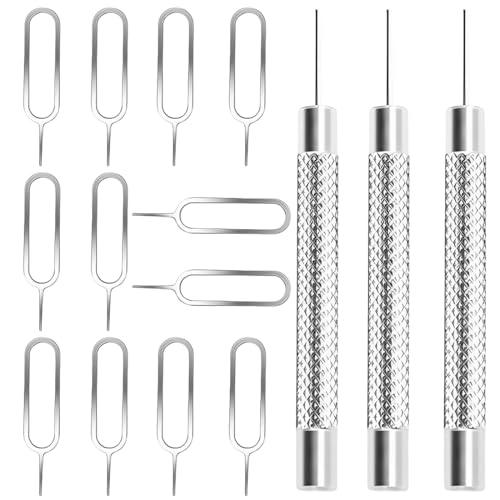 15 Piezas Herramientas de Extracción de Tarjeta SIM