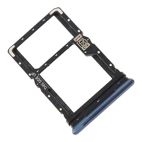 Para Motorola Moto G82 5G Cajón Soporte Bandeja Tarjeta SIM SD Negro
