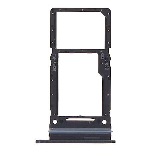 Reemplazo de Dos adaptadores de Ranura de Soporte de Bandeja de Tarjeta SIM Compatible con Samsung Galaxy A34 5G a346 Negro
