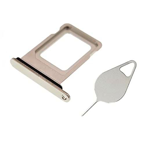 OnlyTech - Bandeja de la Tarjeta SIM de Repuesto para iPhone 13 Pro MAX Plata
