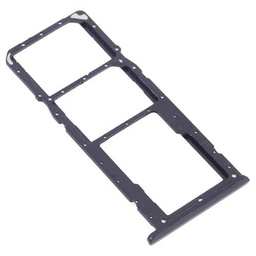 Genérico Bandeja SIM Compatible para REALME C21 / C21Y Cruz Negra Tarjeta SD Lateral