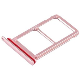 Genérico Bandeja sim/Tarjeta SD Compatible para Huawei P20 / Pro Repuesto Color Rosa