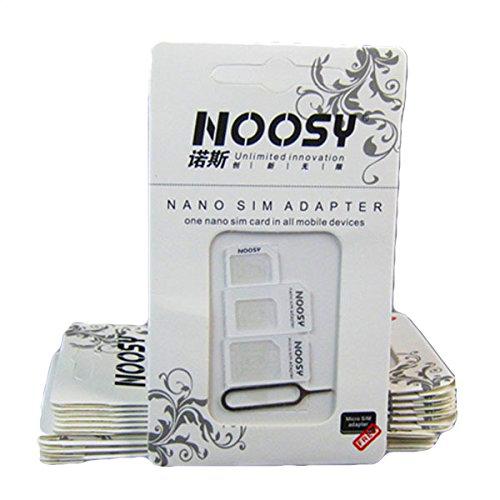 SATKIT Adaptador Nanosim a Microsim +Adaptador Nanosim a Sim+Adaptador Microsim a SIM + Extractor