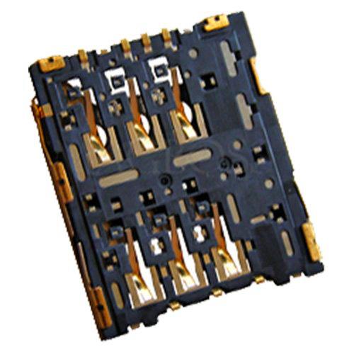 Dual SIM original Microsoft Lumia 540 lector de tarjetas Micro Sim lector de ranura de carga para Sim lector de función