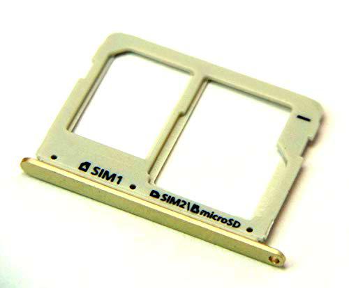 handywest Para Samsung Galaxy A5 SM-A510FN (2016) tarjetas SIM Micro SD ranura ranura ranura tarjeta SIM soporte soporte trineos Nano SIM soporte ranura SIM bandeja bandeja oro